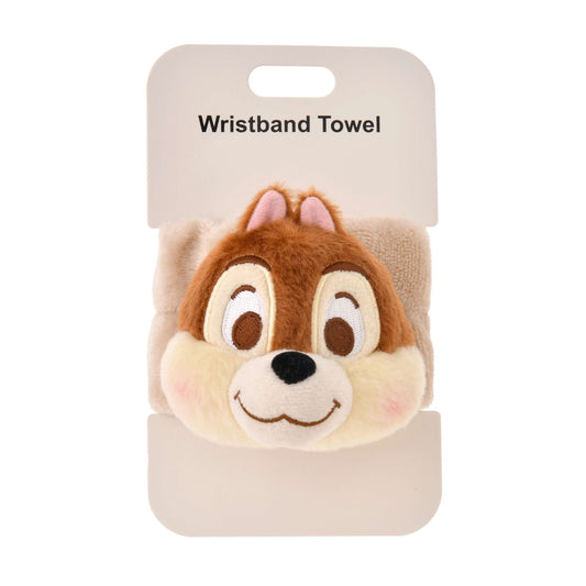'+Japan Tokyo Disney Store Chip Wristband Towel Face wash Water absorption