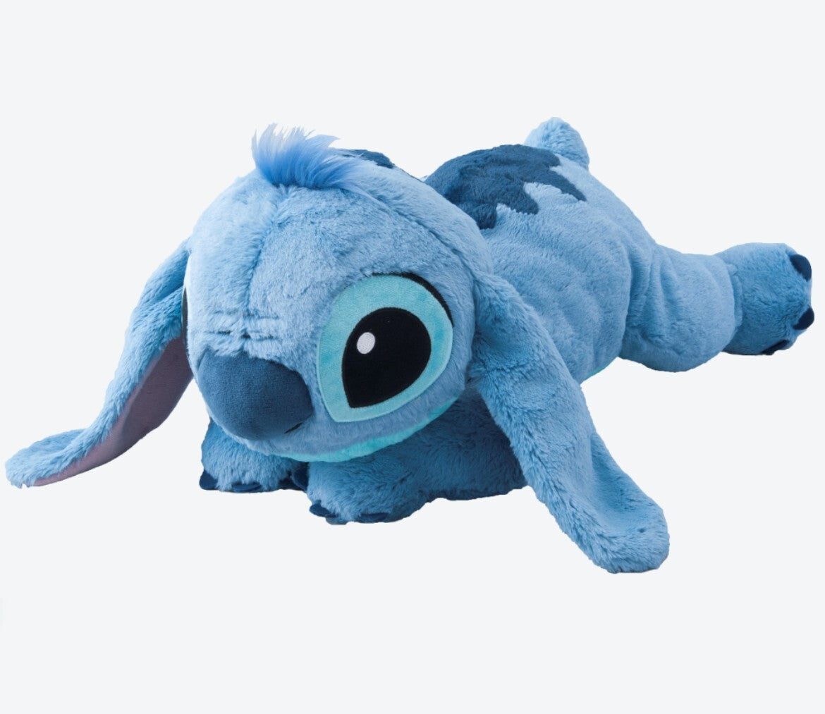 Japan Tokyo Disney Resort Stitch Plush Toy body pillow length 55cm limited