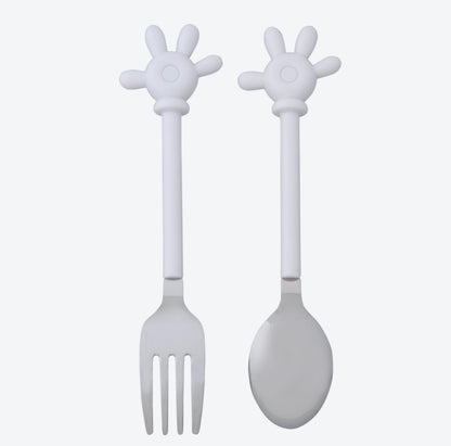 Japan Tokyo Disney Resort Mickey Mouse Cutlery Set Tableware Spoon Fork 2025