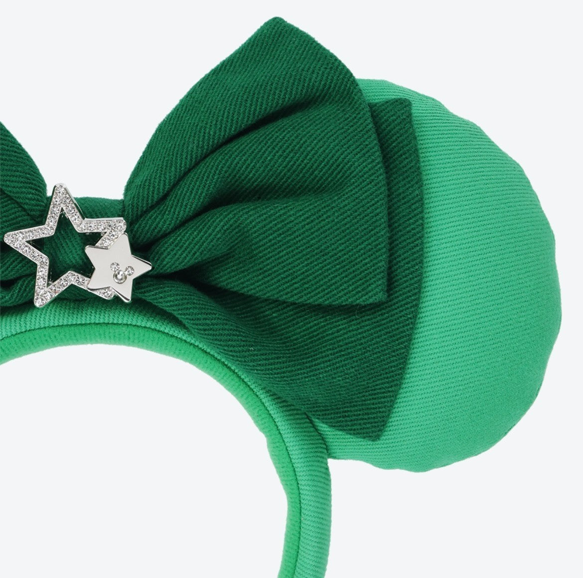 Japan Tokyo Disney Resort Ears HeadBand Hat Minnie Mouse Green