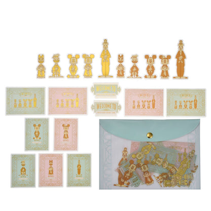 Japan Tokyo Disney Store Mickey Stickers in a Case Resort Store 1st Anniversary