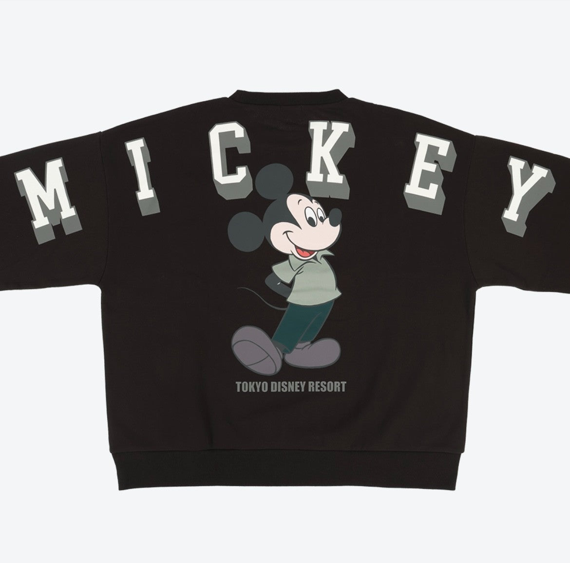 Japan Tokyo Disney Resort Mickey Mouse Sweatshirt Long sleeve 2025