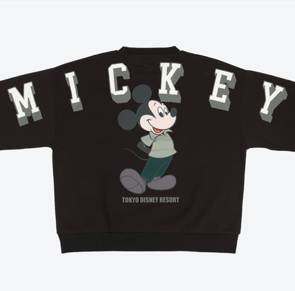 Japan Tokyo Disney Resort Mickey Mouse Sweatshirt Long sleeve 2025