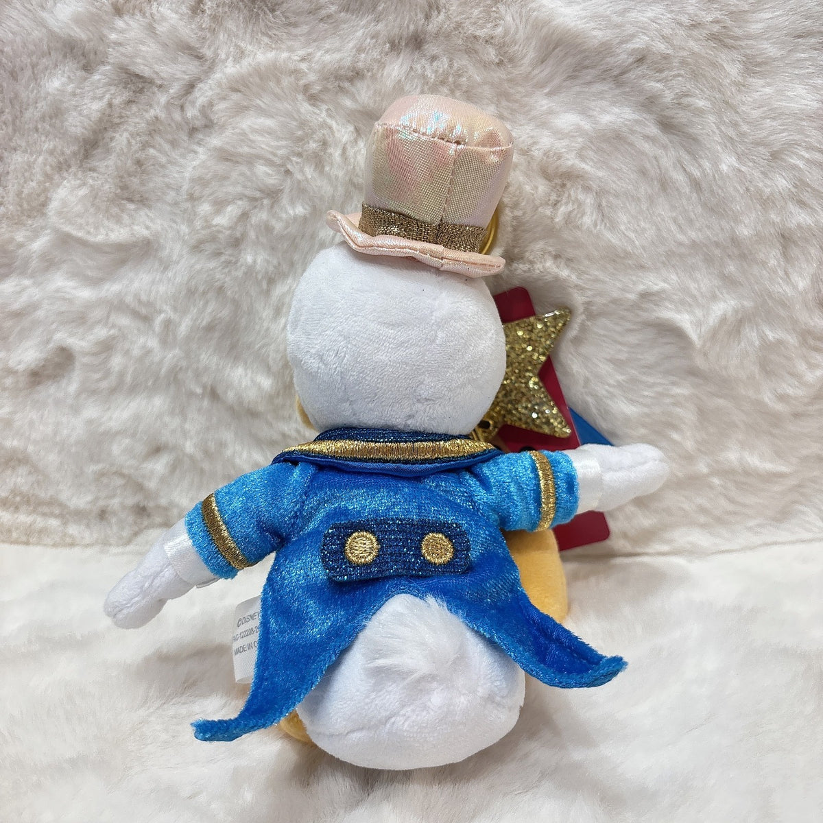 '+ Japan Tokyo Disney Store Donald Plush Toy Keychain Resort 25th Anniversary