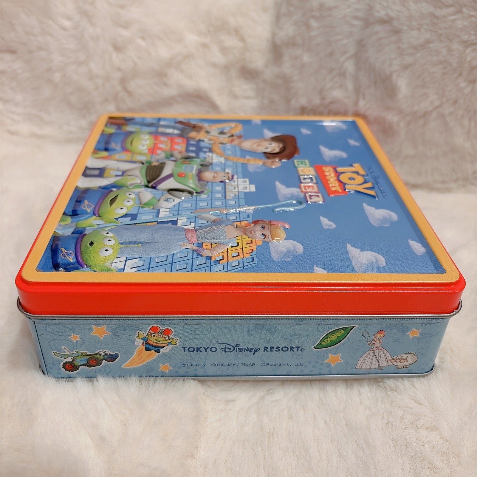 Japan Tokyo Disney Resort Toy Story Hotel Candy Tin Woody Buzz