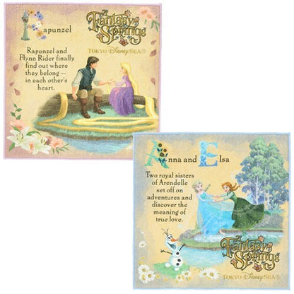 Japan Tokyo Disney Resort Mini Towel Set Fantasy Springs