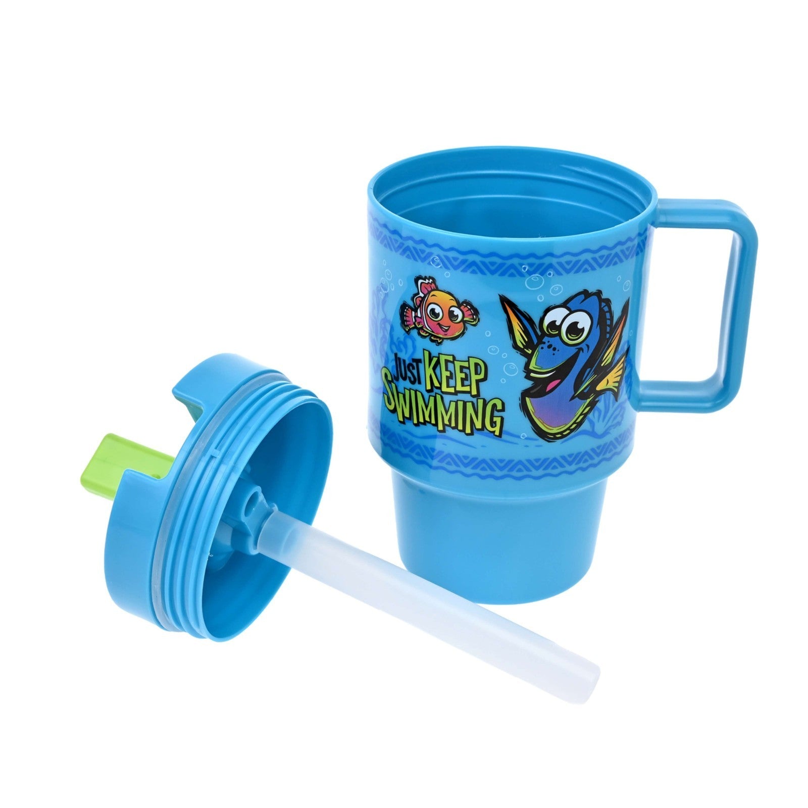 Japan Tokyo Disney Store Nemo & Dory Tumbler Finding Nemo Just Keep Swimming