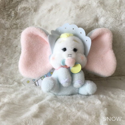 Japan Tokyo Disney Store Dumbo Clown Plush Toy Key Chain Noriyuki Echigawa