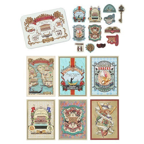 Japan Tokyo Disney Resort Palazzo Canal Postcards & Stickers