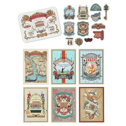 Japan Tokyo Disney Resort Palazzo Canal Postcards & Stickers