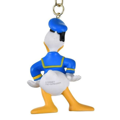 Japan Tokyo Disney Store Donald Duck Keychain Basic 3D Key Chain Fes