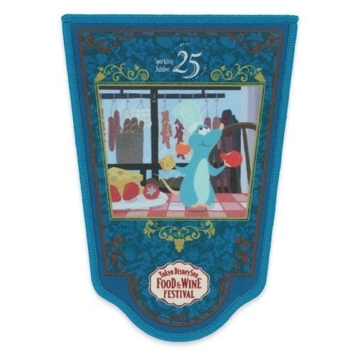 Japan Tokyo Disney Resort Ratatouille Patch Accessory