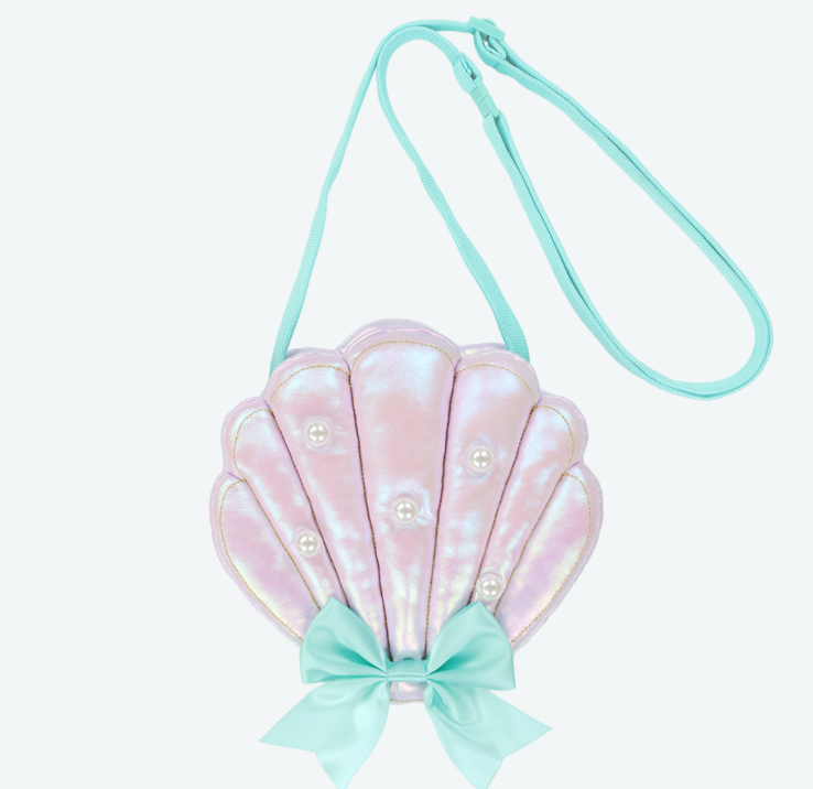 Japan Tokyo Disney Resort Little Mermaid Ariel  Shell Shoulder bag