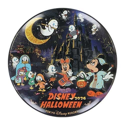Japan Tokyo Disney Resort Mickey Pin-back Button Pin Badge Halloween 2026