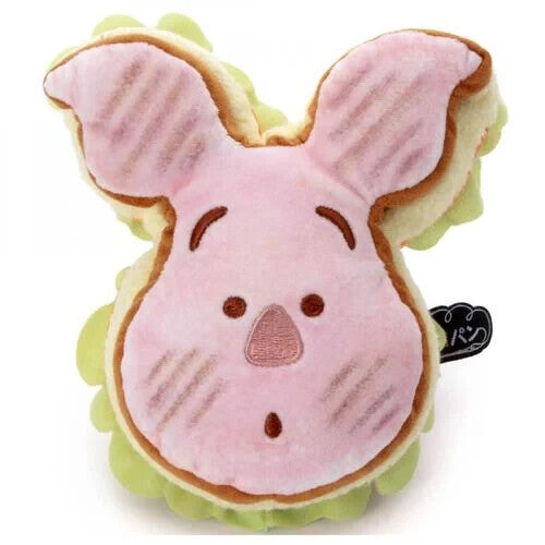 Japan Disney Takara Tommy Nui Pan Brett Plush Toy Piglet Sandwich
