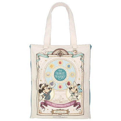 Japan Tokyo Disney Resort Mickey Minnie Tote Bag Sea 25th