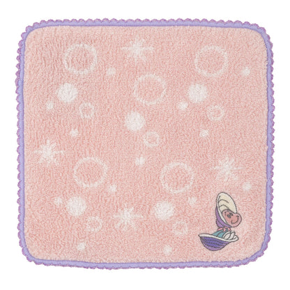 Japan Tokyo Disney Store Young Oyster Mini Towel Picot Lace Alice in Wonderland