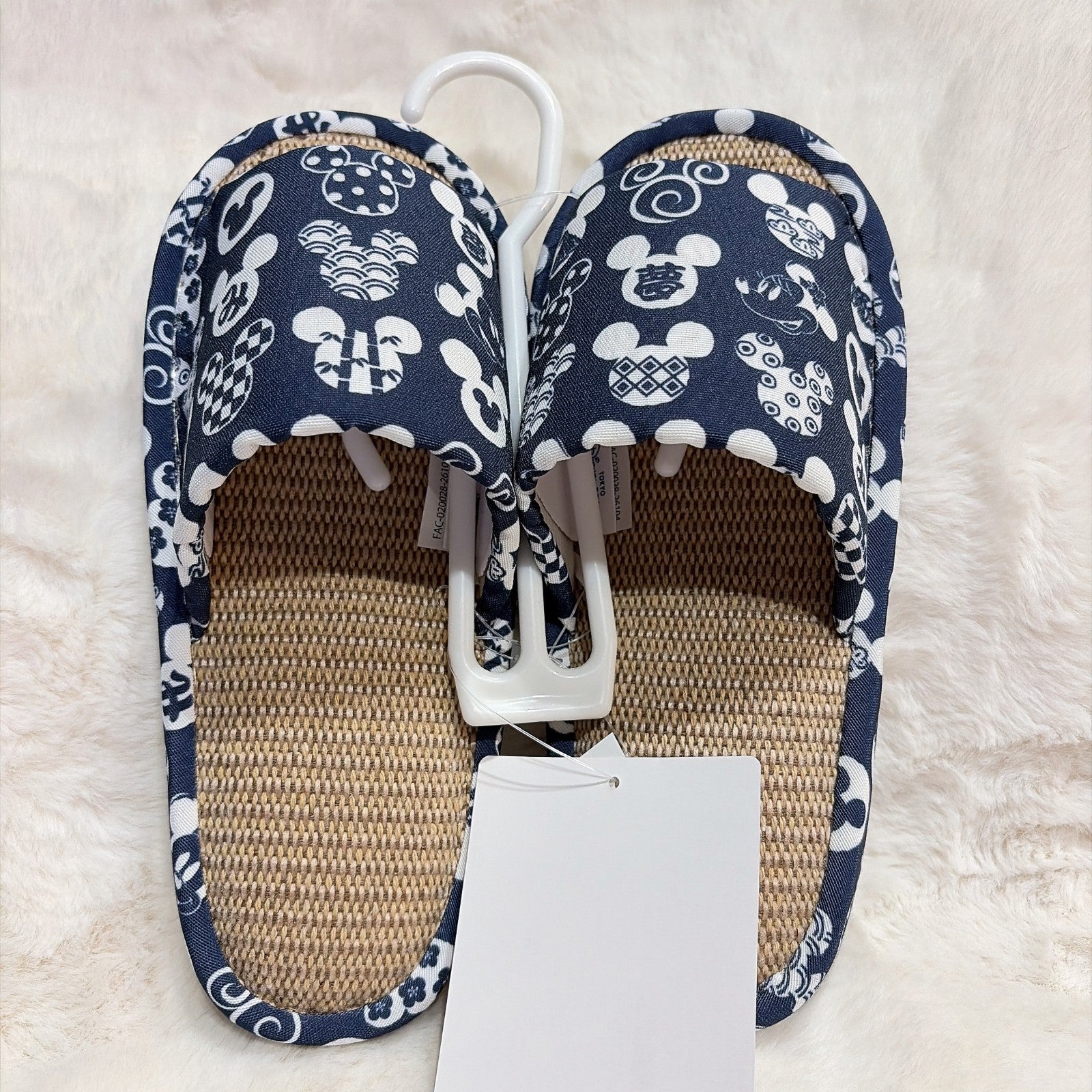 Japan Tokyo Disney Resort Mickey Minnie Room Shoes Sizes 24cm-26cm 2026