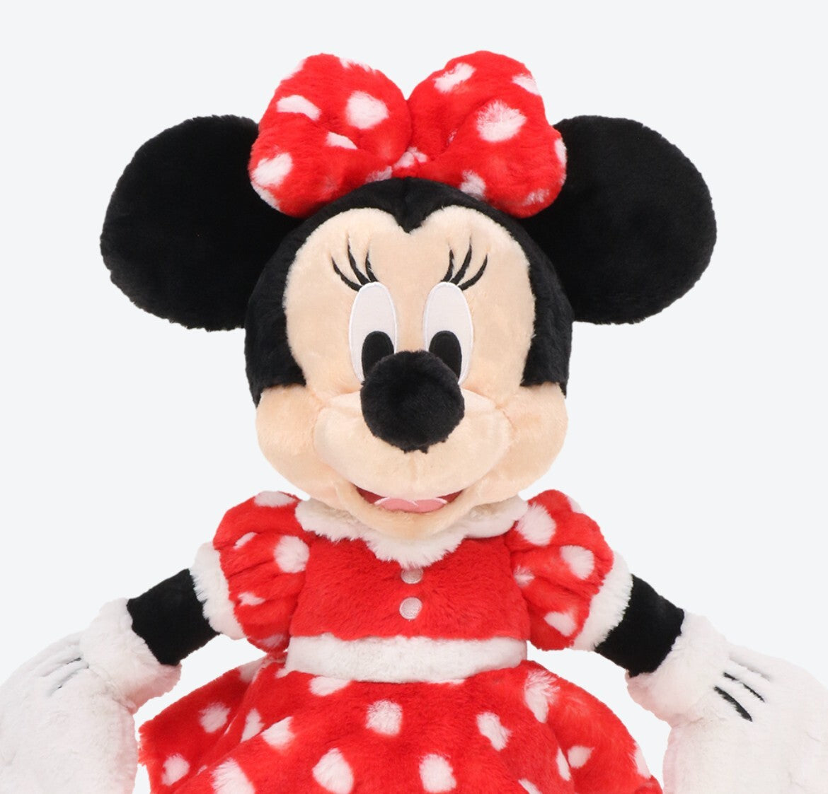 Japan Tokyo Disney Resort Plush Toy Fluffy Plushy Minnie Mouse
