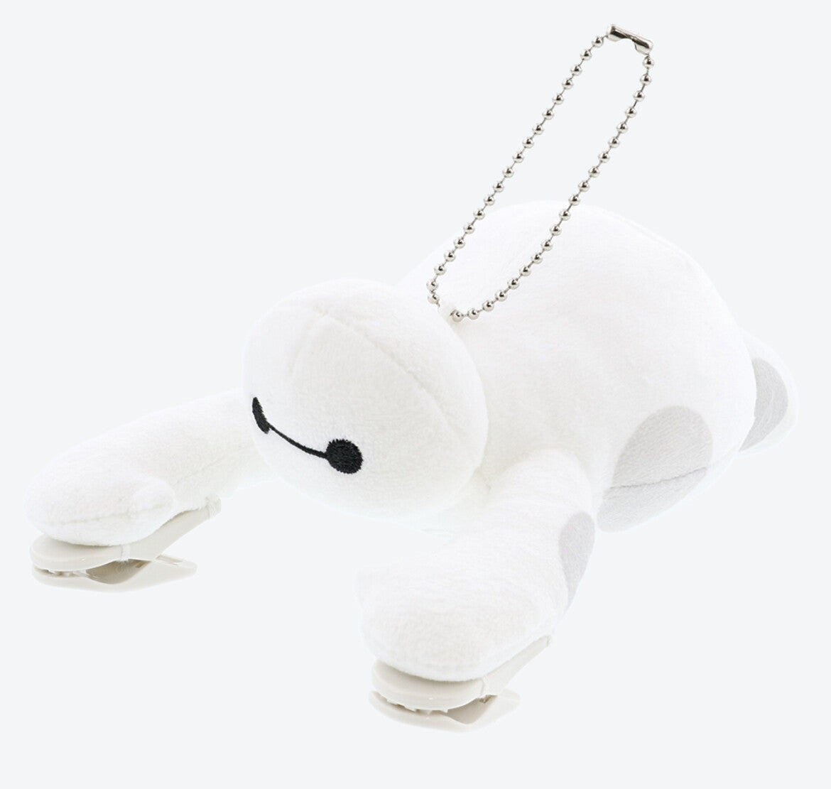 Japan Tokyo Disney Resort Big Hero 6 Baymax Plush Toy Keychain Shoulder Clip