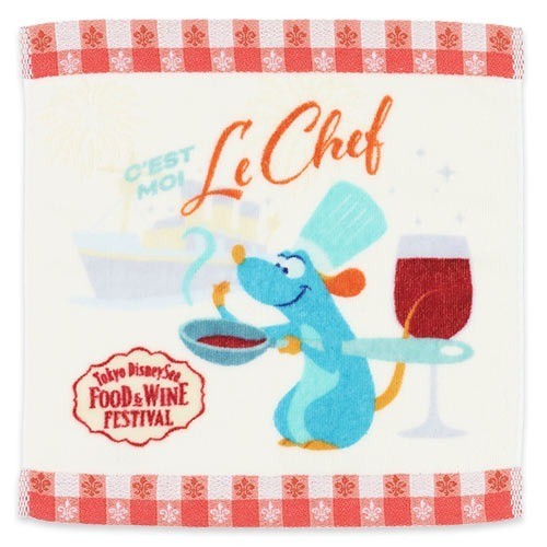 Japan Tokyo Disney Resort Ratatouille Mini Towel Set