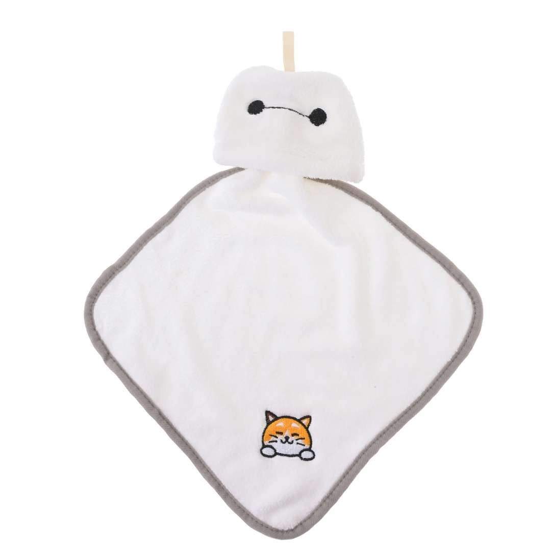 Japan Tokyo Disney Store Baymax & Mochi Towel Loop