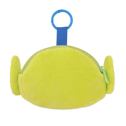 Japan Tokyo Disney Store Little Green Men Pouch Loop Carabiner Face Toy Story