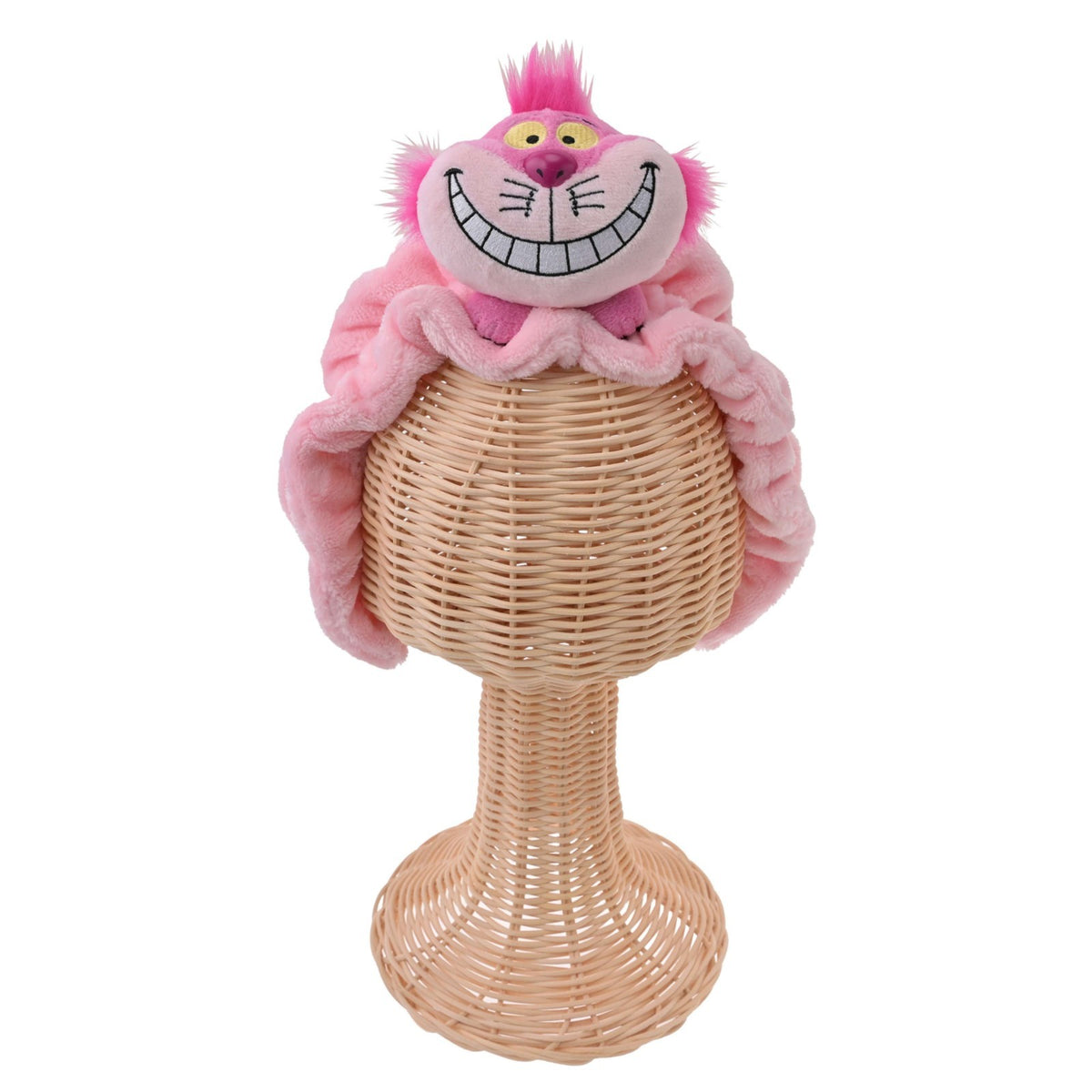 Japan Tokyo Disney Store Cheshire Cat Hair Turban Bath Laundry Cleaning Alice