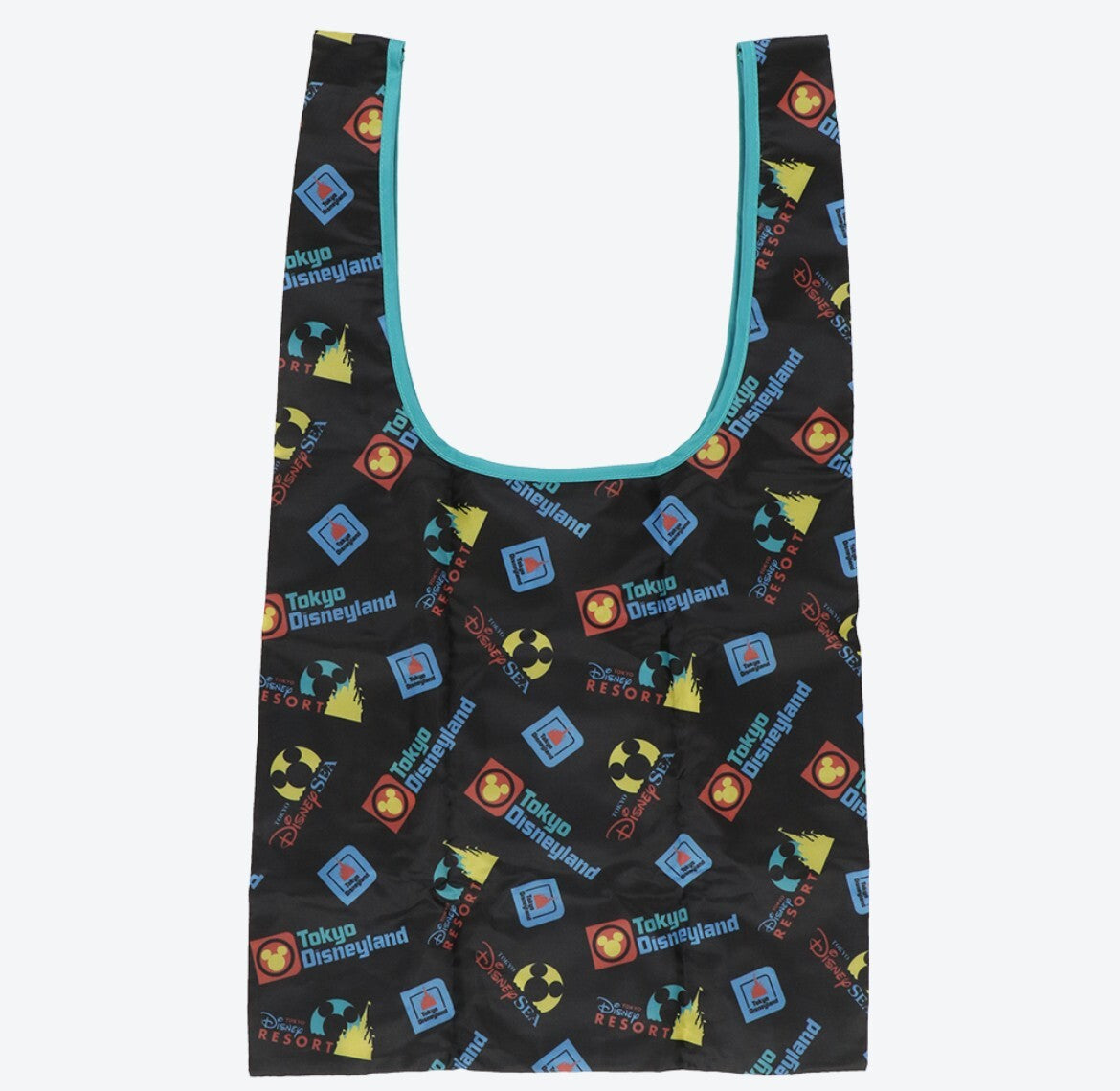 Japan Tokyo Disney Resort Store Mickey Sea Land Black 2023 limited Eco bag