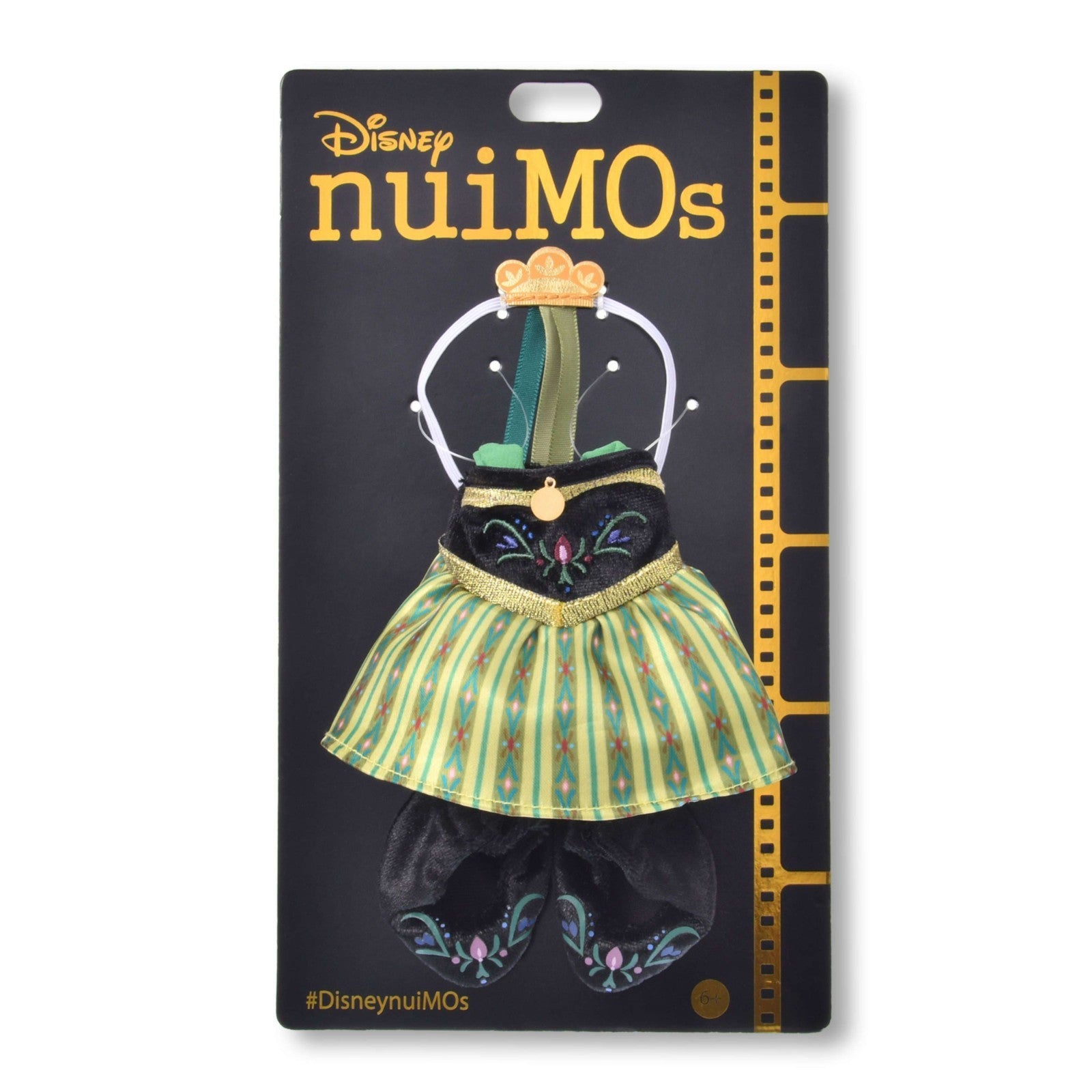 Japan Tokyo Disney Store Anna nuiMOs Plush Toy Costume Dress Coronation Frozen