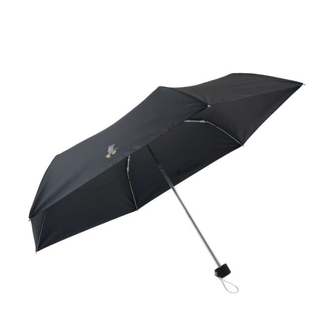 Japan Tokyo Disney Store Mickey Folding Umbrella Sunny Rainy Pouch SHINY DAY