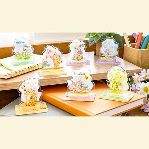 Japan Tokyo Disney Resort Wonders by Your Side Acrylic Stand Set Duffy