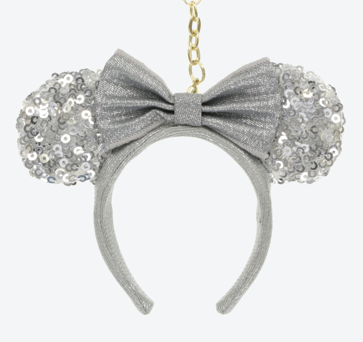 Japan Tokyo Disney Resort mickey Minnie Sequin Headband Ears nuiMOs Keychain　　　