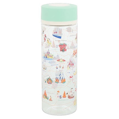 Japan Tokyo Disney Resort Drink Bottle Park Map Design