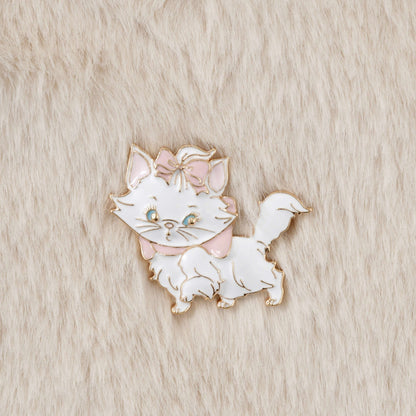 Japan Tokyo Disney Store Marie Blouson with Brooch Beige ARISTOCATS 55TH