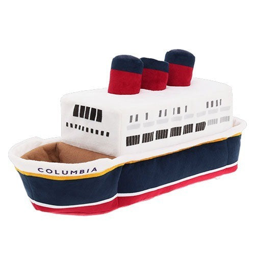 Japan Tokyo Disney Resort Mickey Mouse Tissue Box Cover Sea 25th S.S. Columbia