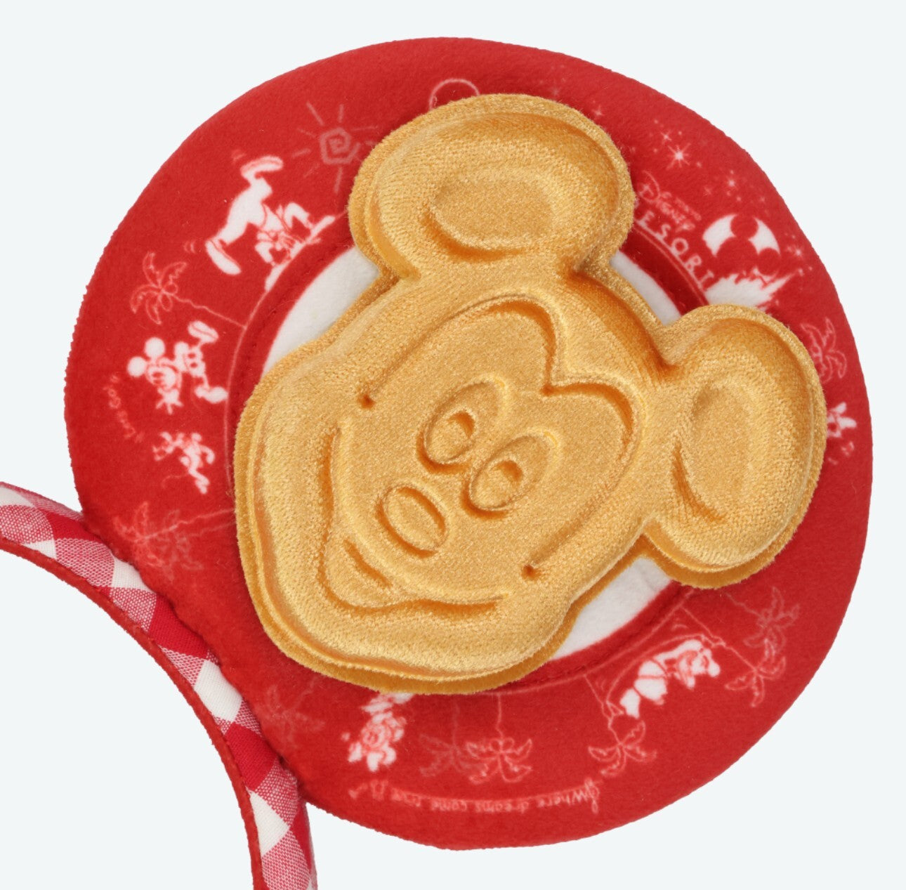Japan Tokyo Disney Resort Mickey Waffle Company 2025 Ears Headband