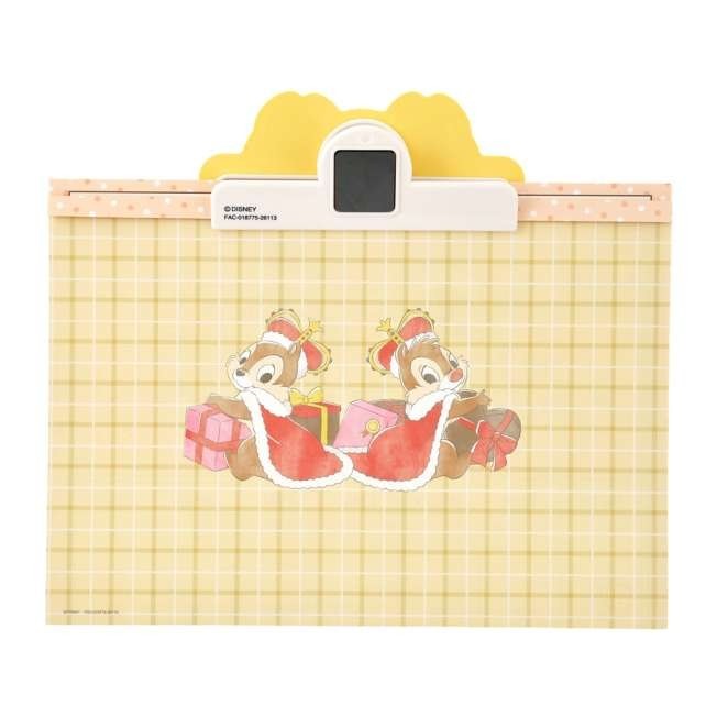 Japan Tokyo Disney Store Chip and Dale Wall CALENDAR & ORGANIZER 2027 with Clip