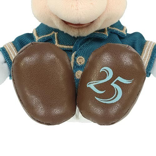 Japan Tokyo Disney Resort Mickey Mouse Plush Toy Badge Sea 25th