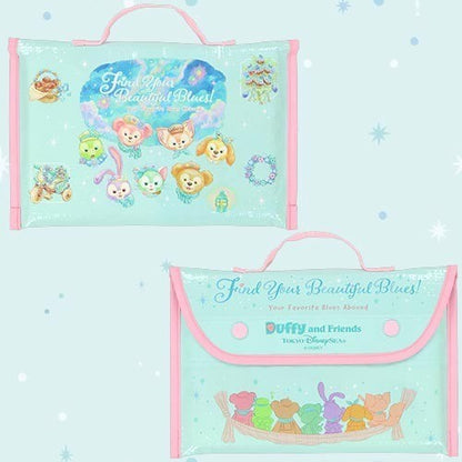 Japan Tokyo Disney Resort Find Your Beautiful Blue Leisure Sheet Picnic Duffy