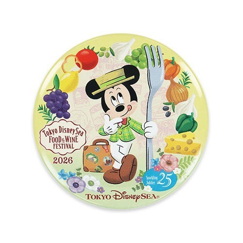 Japan Tokyo Disney Resort Ratatouille Tin Badge