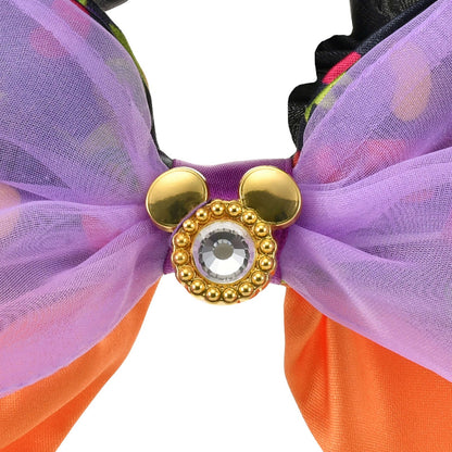 Japan Tokyo Disney Store Mickey Mouse Ribbon Hair Tie Halloween 2026