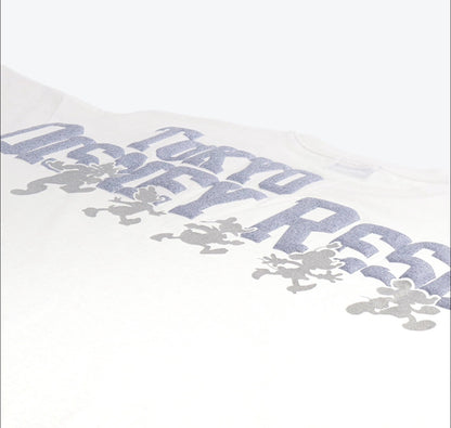 Japan Tokyo Disney Resort T-shirt Oversized Fit Unisex One Size White