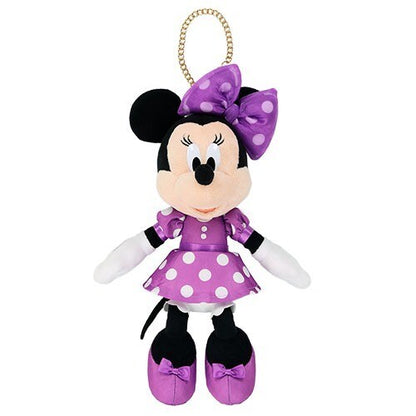 Japan Tokyo Disney Resort Minnie Plush Toy Charm Purple Ribbon Minnie Day 2025