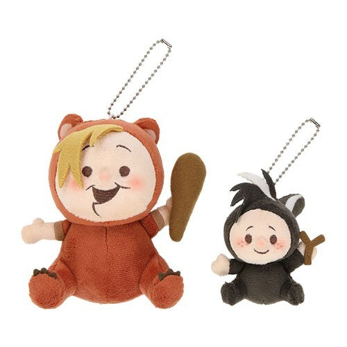 Japan Tokyo Disney Resort Lost Kids Cubby Tootles Plush Keychain Charm Peter Pan