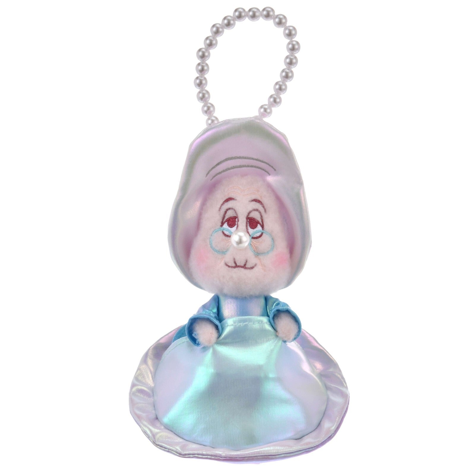 '+Japan Tokyo Disney Store Granny Young Oyster Plush Toy Keychain Aurora Alice