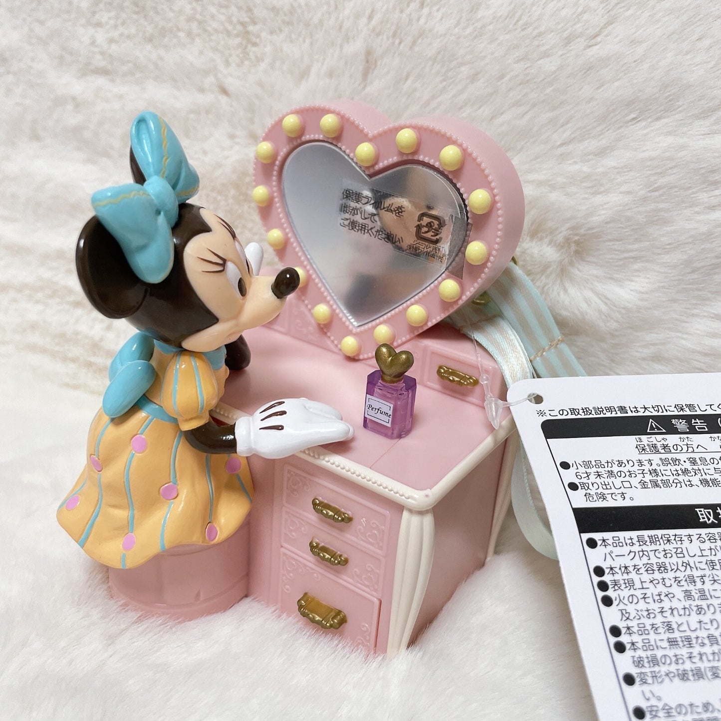 Japan Tokyo Disney Resort Mini Snack Case Minnie Dresser New limited!!