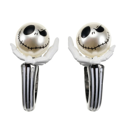 Japan Tokyo Disney Store Jack Hoop-Style Earrings Nightmare Before Christmas