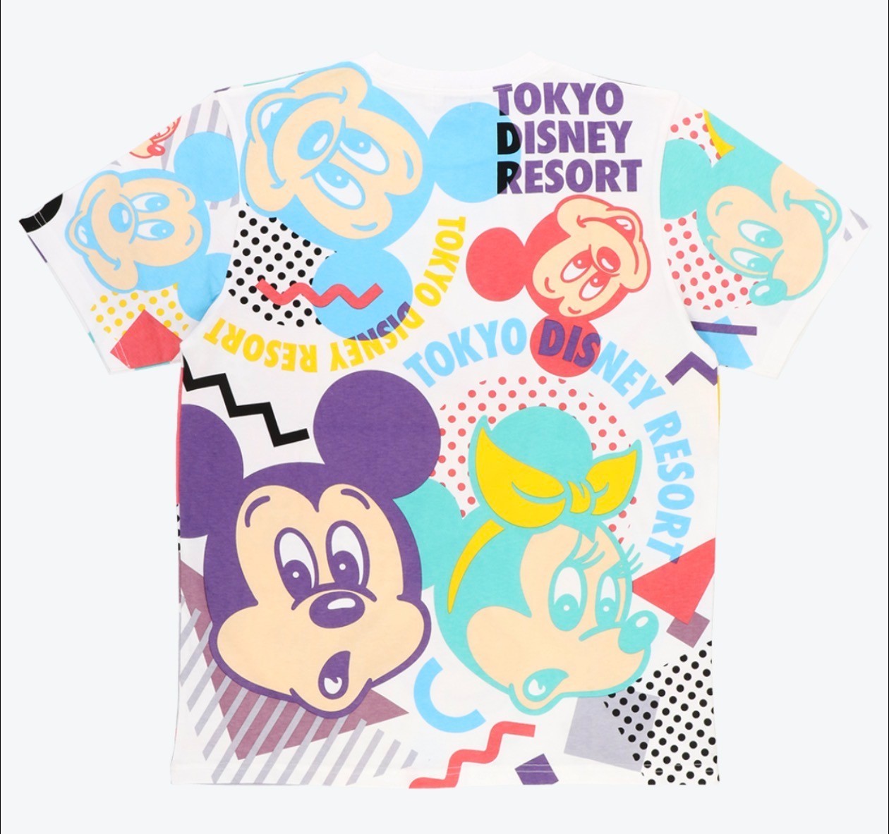 Japan Tokyo Disney Resort Mickey Minnie T-shirt 2025 limited