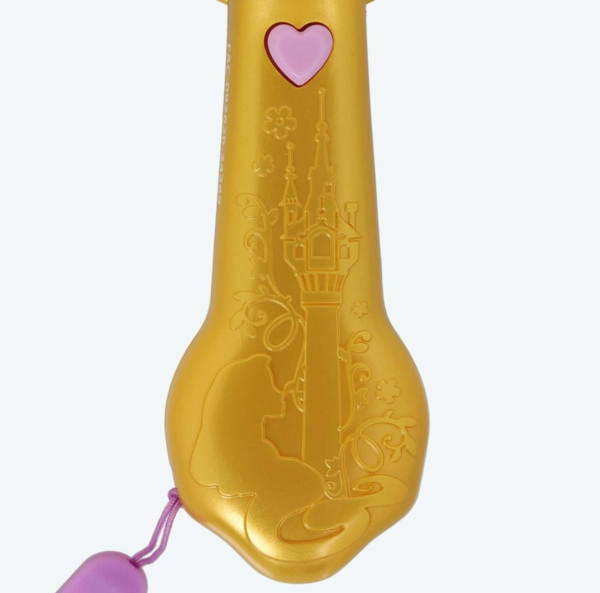 Japan Tokyo Disney Resort  Rapunzel Hair Brush Glowing Toy Magic Flower